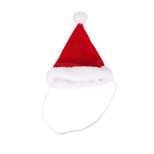 Christmas Hat Halloween Pet Costume for Cat Dog Puppy Costumes Scarf Gift New Year Santa Winter Cosplay Halloween Dog Cat Supply